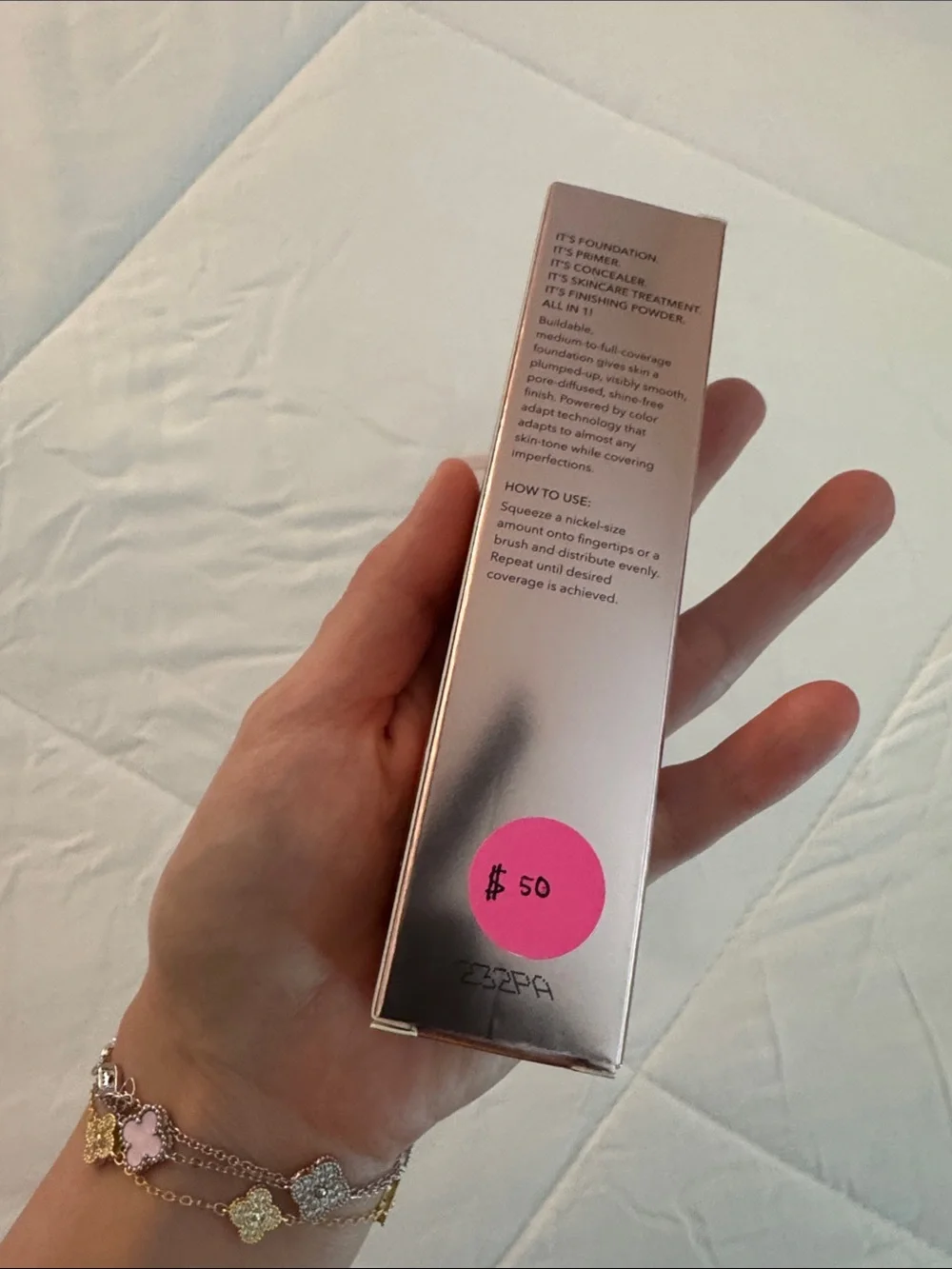 Nakery Beauty Plumping Velvet Serum-Infused Foundation - Light Beige